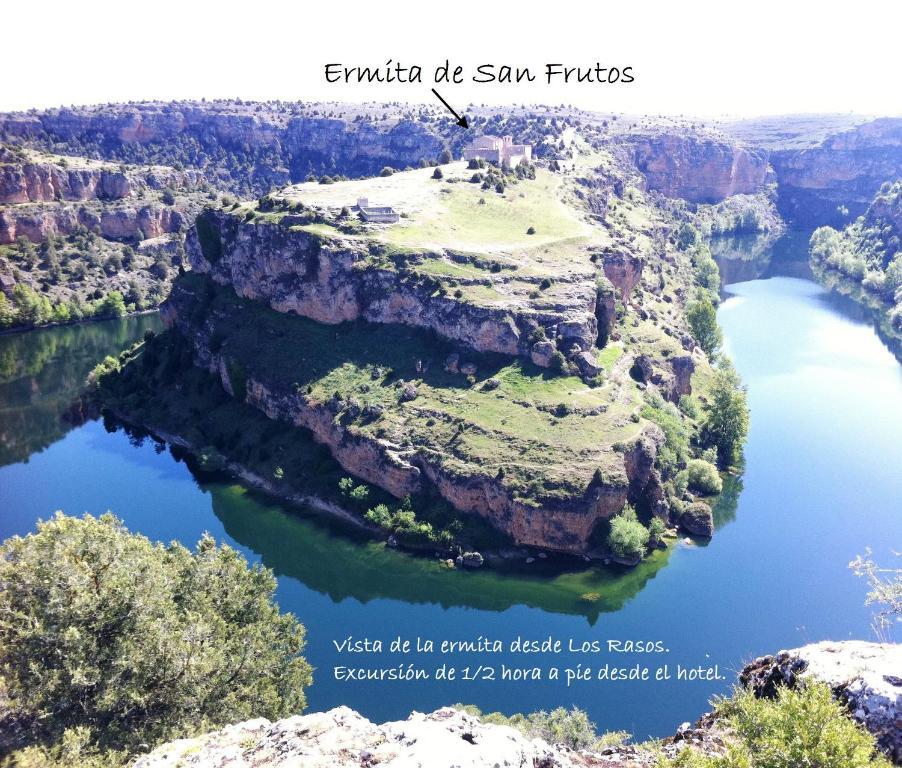 El Rincon De Las Hoces Del Duraton Burgomillodo Exterior foto